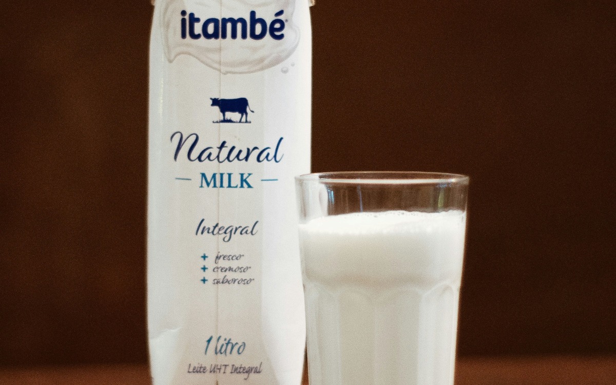 Different milk package types including refrigerated and shelf-stable milk